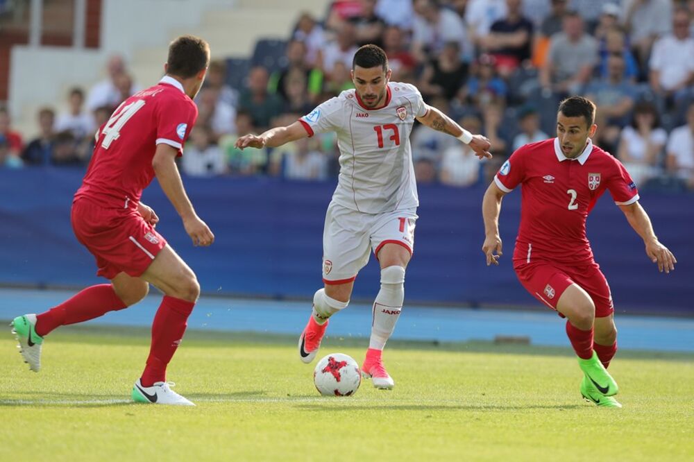 Srbija - Makedonija U21, Foto: Uefa.com
