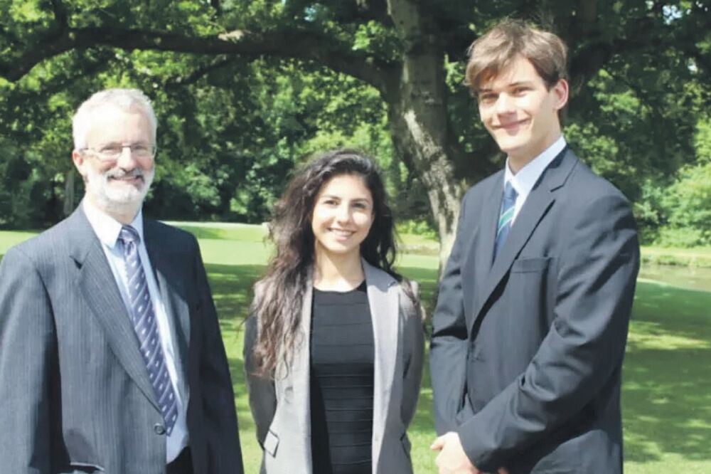 Kozma Prelević, Parmis Fadavi-Hoseini, Foto: Eastbourneherald.co.uk
