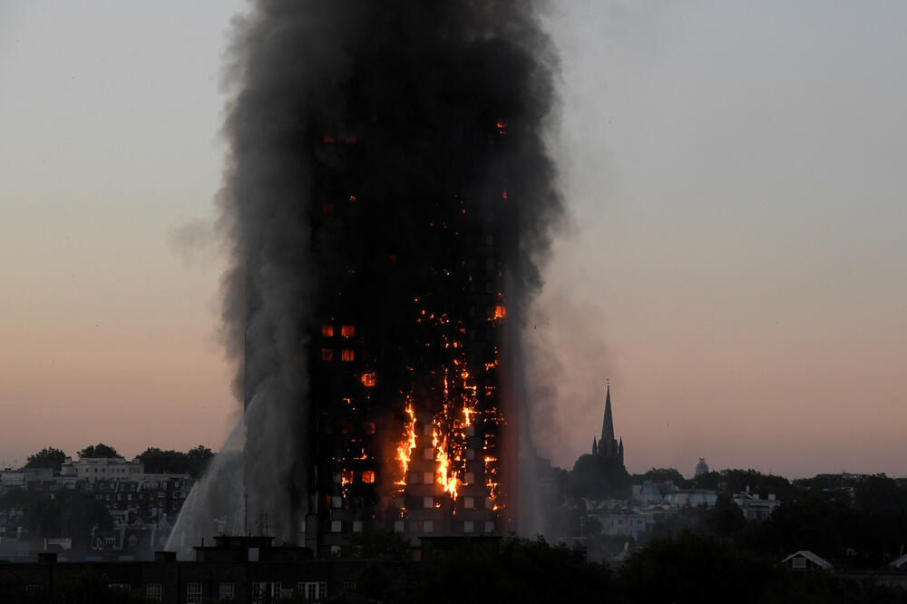 požar, soliter, London, Foto: Reuters