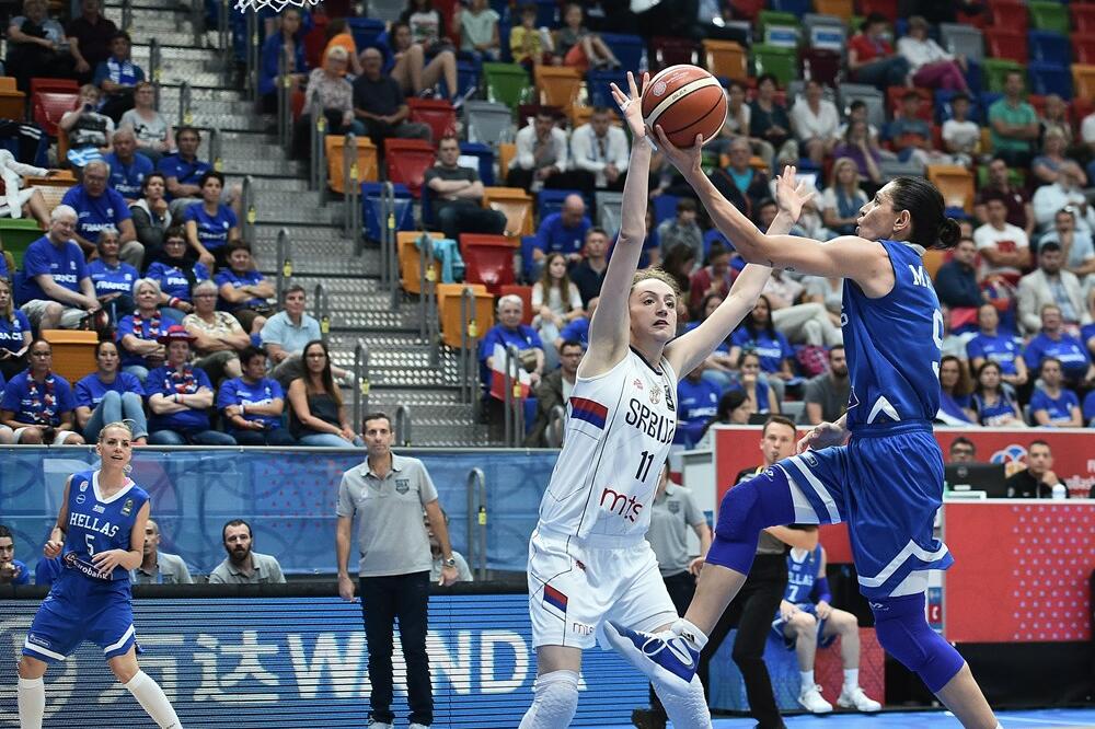 Srbija - Grčka košarkašice, Foto: FIBA EVROPA