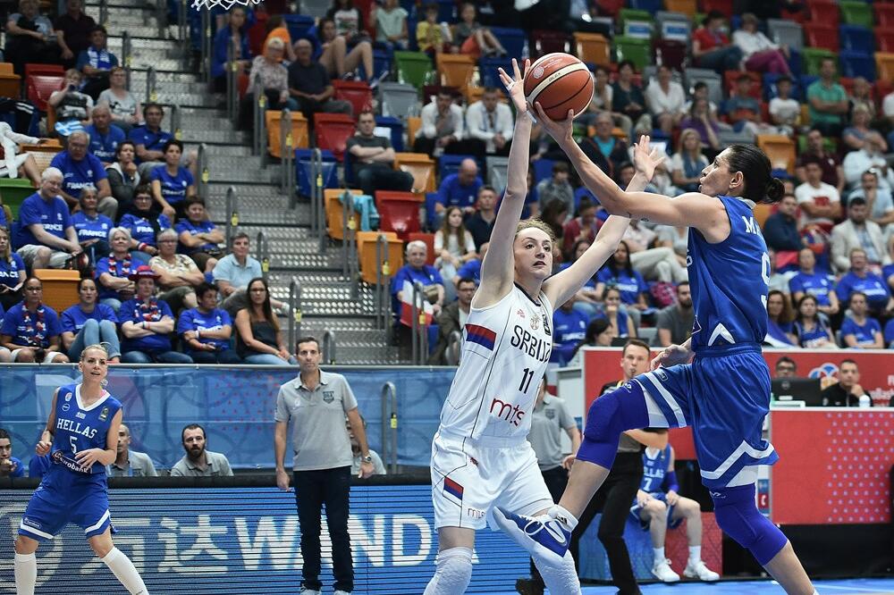 Srbija - Grčka košarkašice, Foto: FIBA EVROPA