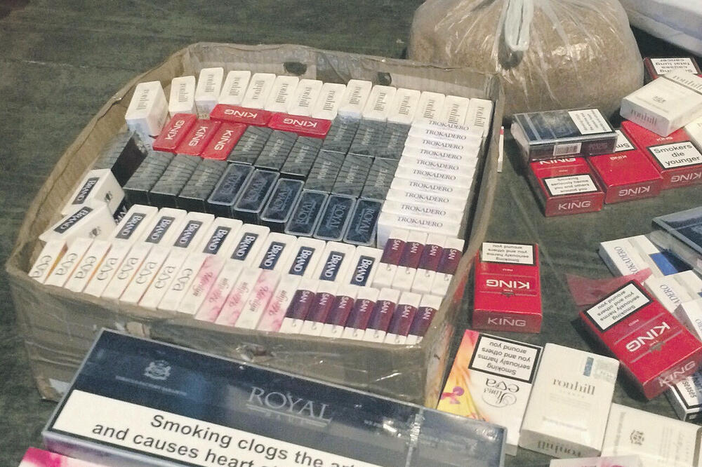 Cigarete, Foto: Uprava carina