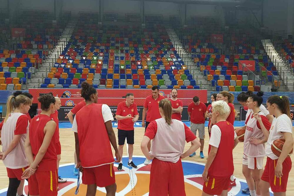 Košarkašice Crne Gore, Foto: KSCG