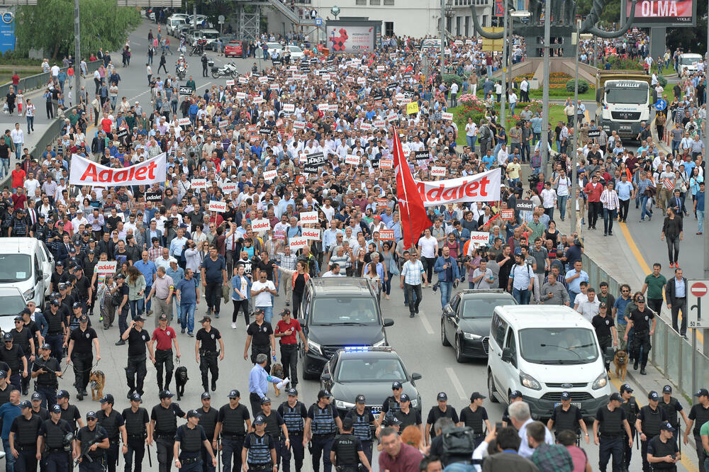 opozicija Turska, protest, Foto: Reuters