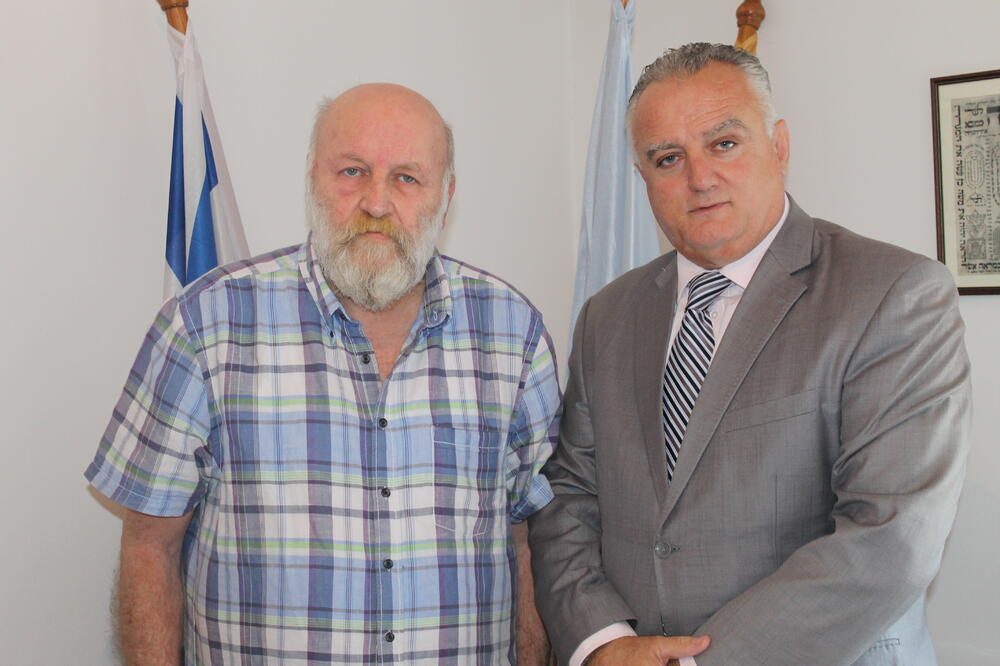 Jaša Alfandari, Mehmed Zenka, Foto: Ministarstvo za ljudska i manjinska prava
