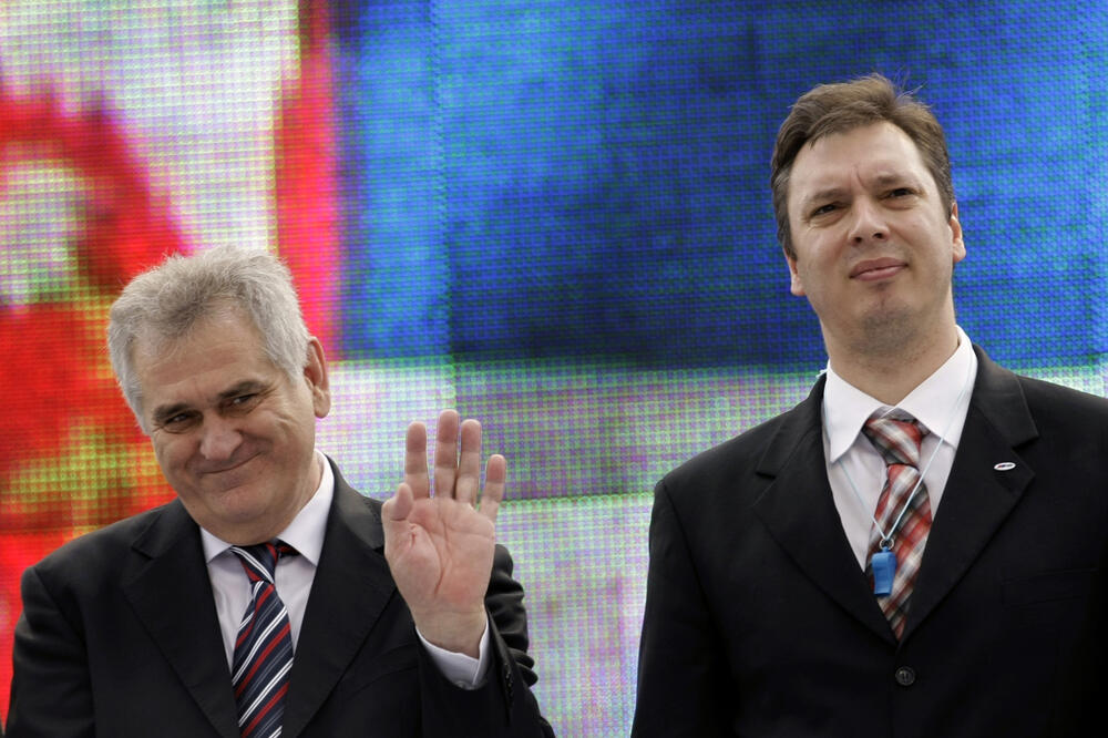 Tomislav Nikolić, Aleksandar Vučić, Foto: Beta-AP