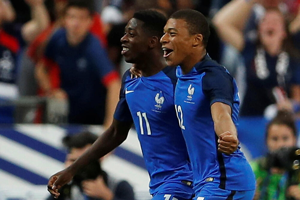 Mbape Dembele, Foto: Reuters