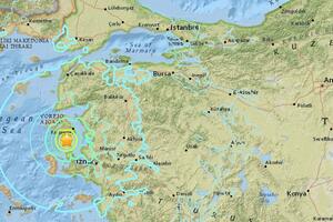 Jak zemljotres potresao Tursku