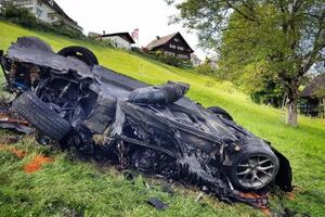 Hamond povrijeđen, slupao automobil hrvatskog konstruktora