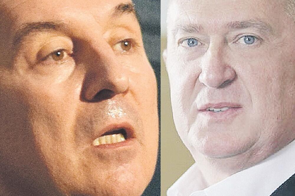 Milo Đukanović, Mirko Đačić, Foto: Arhiva Vijesti