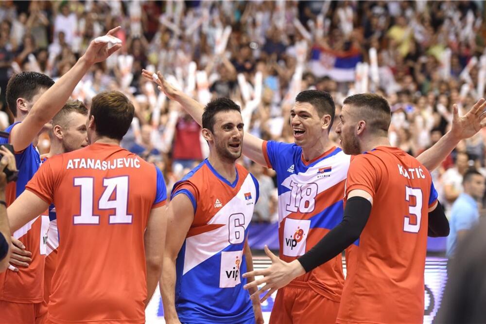 Odbojkaška reprezentacija Srbije, Foto: FIVB