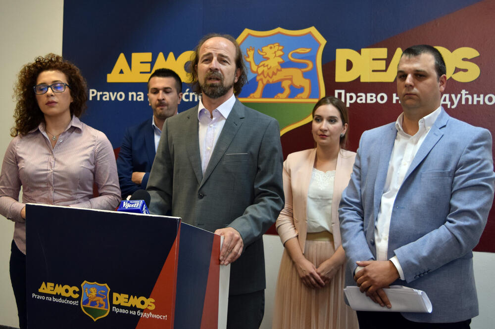 Demos, Goran Radonjić, Foto: Luka Zeković