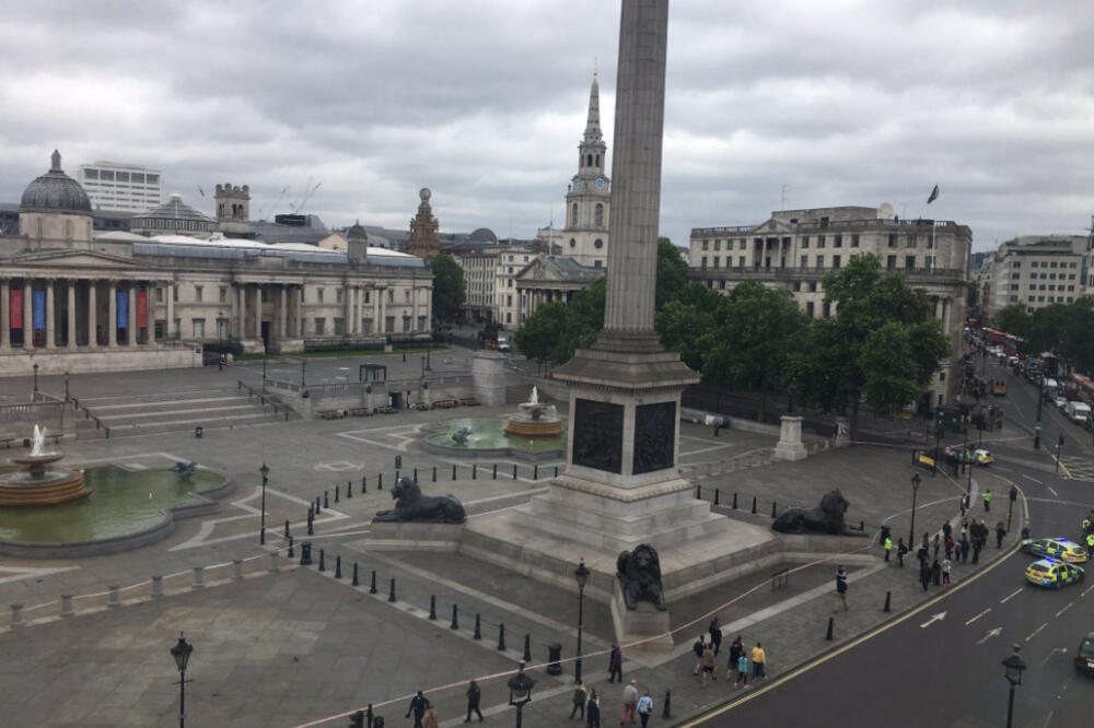 Trafalgar skver, Foto: Twitter