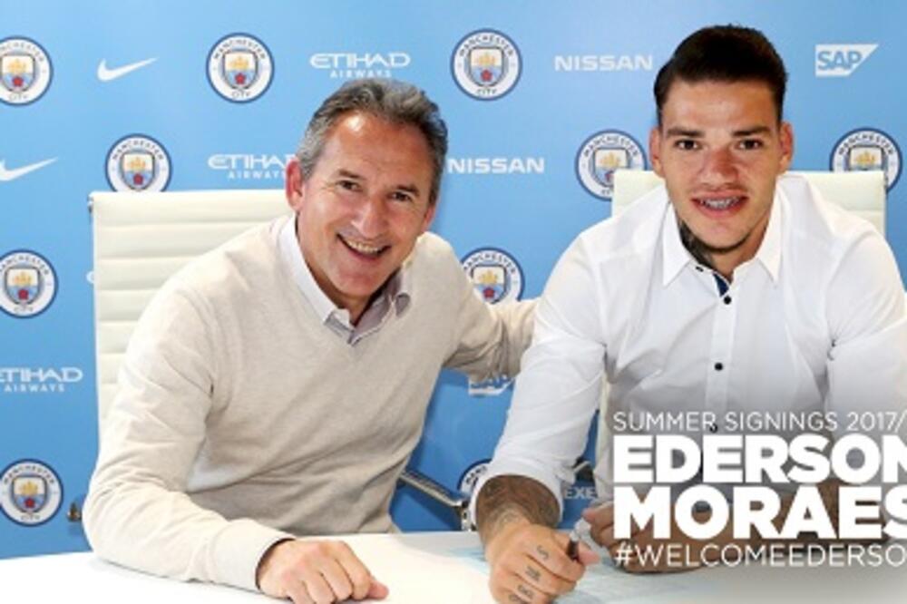 Ederson Moraeš, Foto: Mancity.com