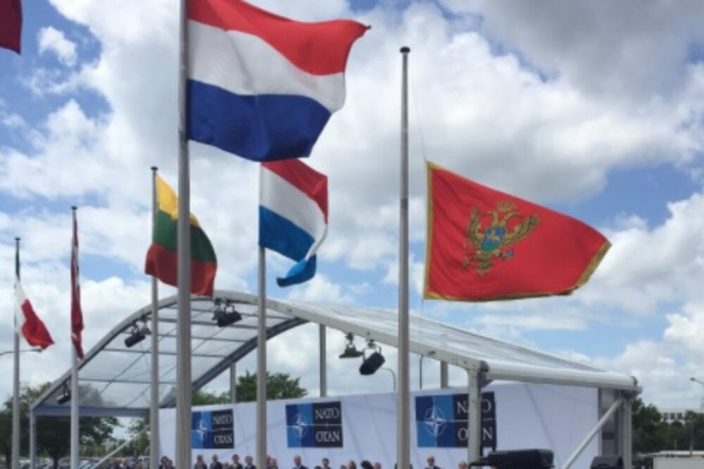 Zastava Crne Gore, NATO, Foto: Twitter