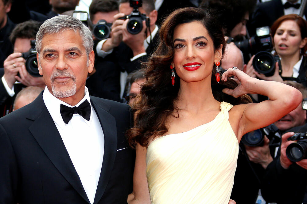 Džodrž Kluni, Amal Kluni, Foto: Reuters