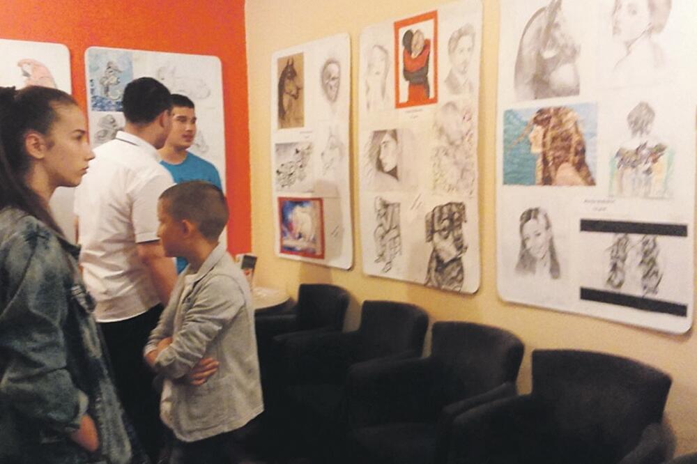 atelje Dado izložba učenika, Foto: Svetlana Mandić