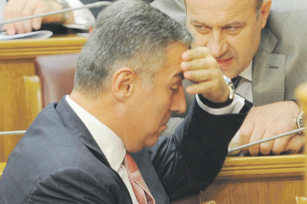 Rafet Husović, Milo Đukanović, Foto: Savo Prelević