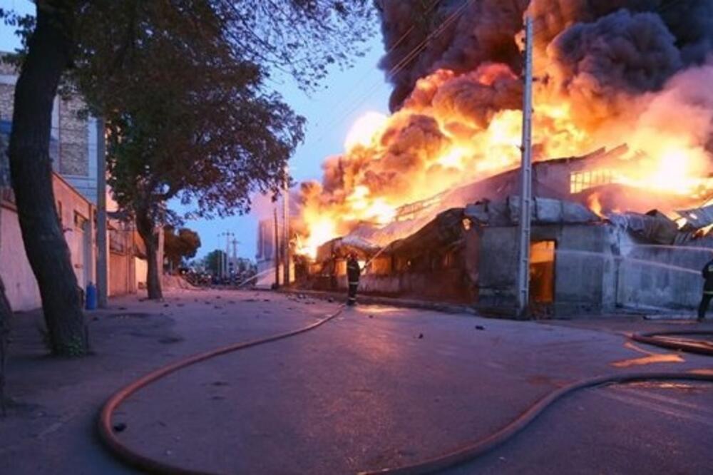 Iran, požar, Foto: Twitter