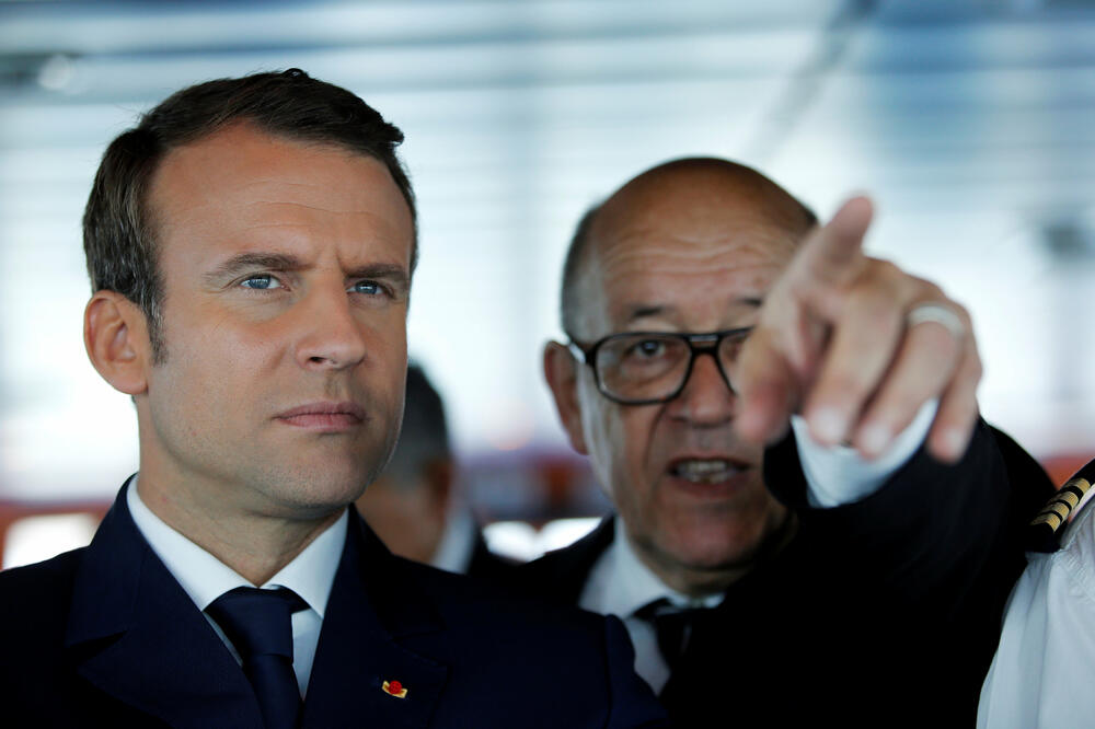 Emanuel Makron, Žan Iv le Drijen, Foto: Reuters