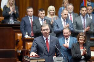 Vučić položio zakletvu kao predsjednik Srbije