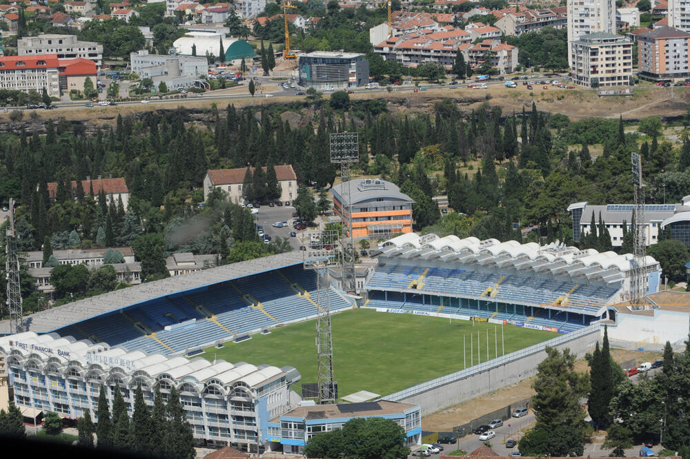 Gradski stadion, Podgorica, Foto: Vesko Belojević