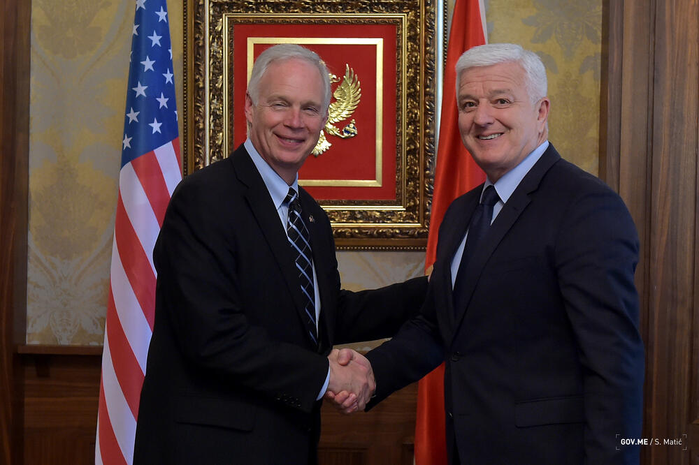 Duško Marković, Ron Džonson, Foto: Vlada Crne Gore