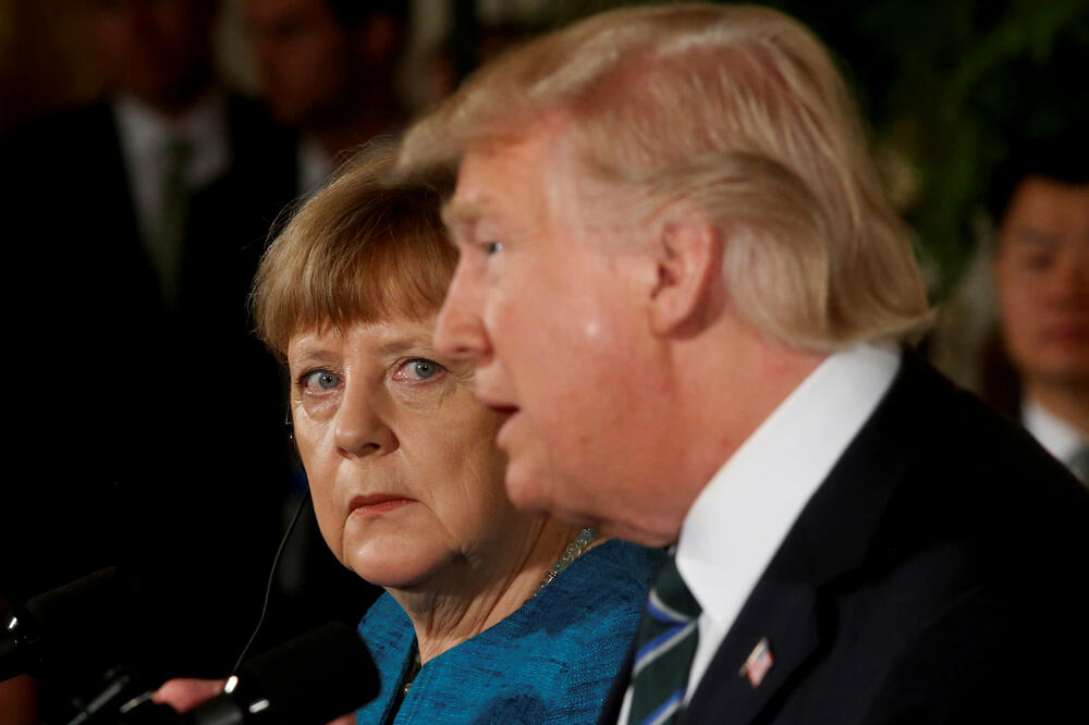 Angela Merkel, Donald Tramp, Foto: Reuters