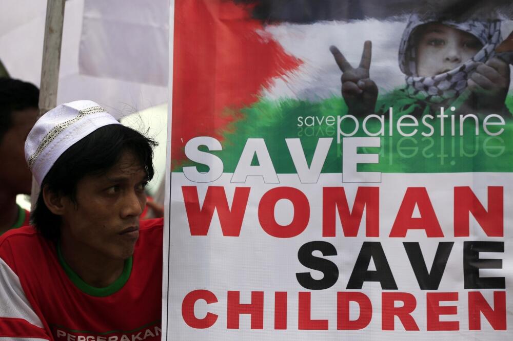 Indonezija, Palestina, protest, Foto: Reuters