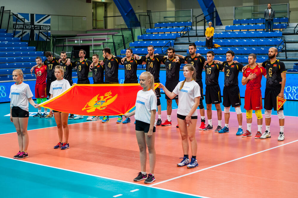 Odbojkaši Crne Gore, Foto: Cev.lu
