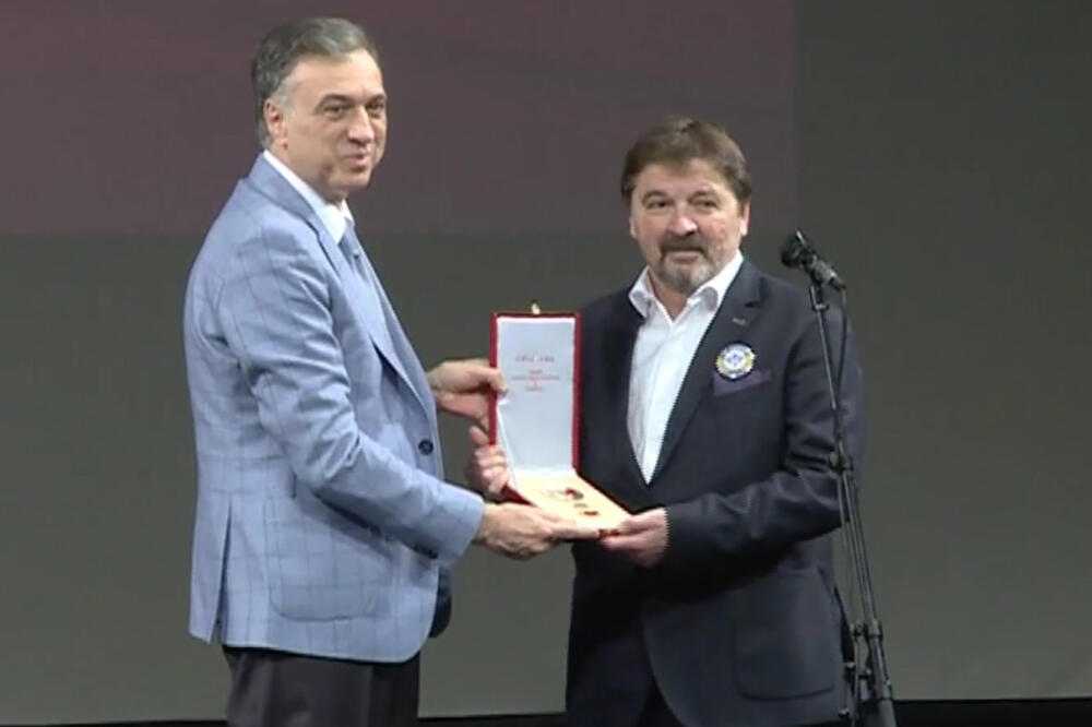 Filip Vujanović i Miodrag Vuković, Foto: Screenshot RTCG