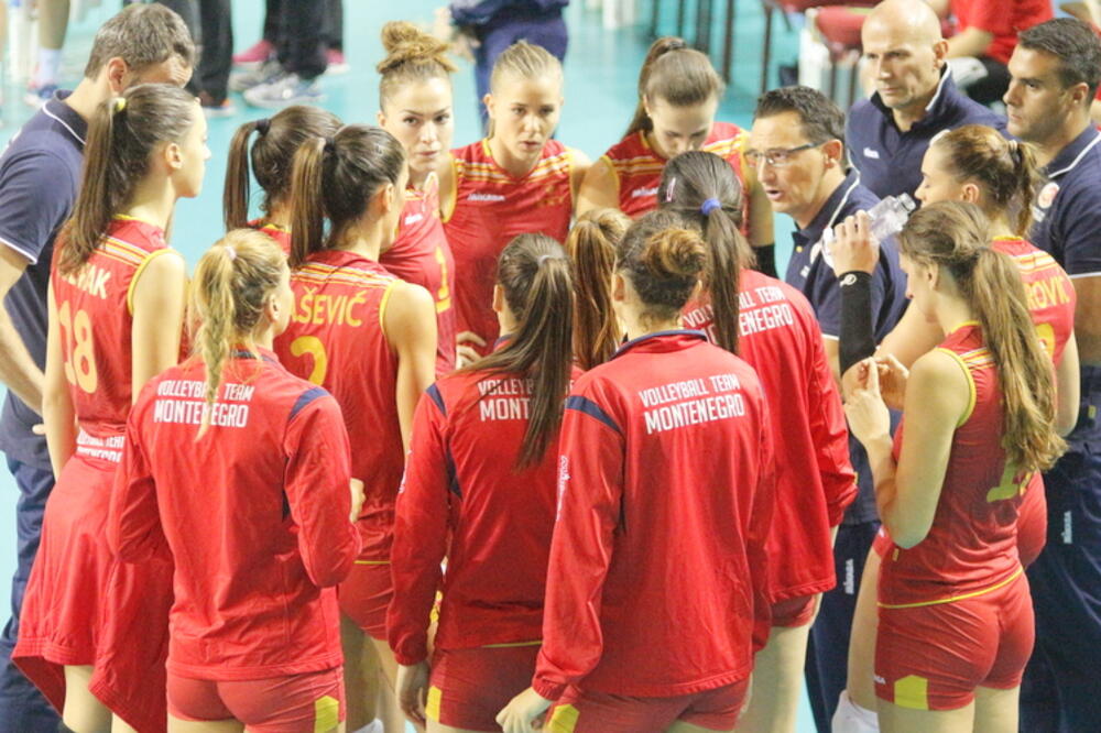 Odbojkašice Crne Gore, Foto: Cev.lu