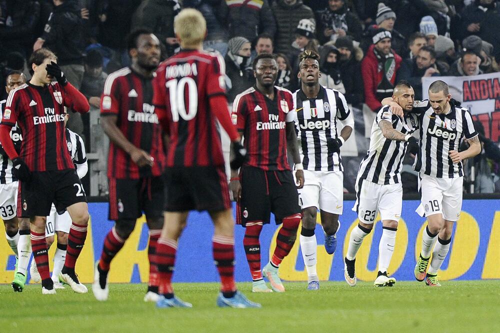 Juventus - Milan, Foto: Reuters