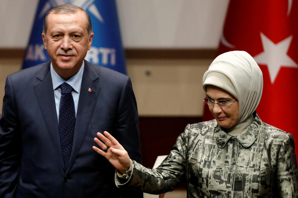 Radžep Tajip Erdogan, Emina Erdogan, Foto: Reuters