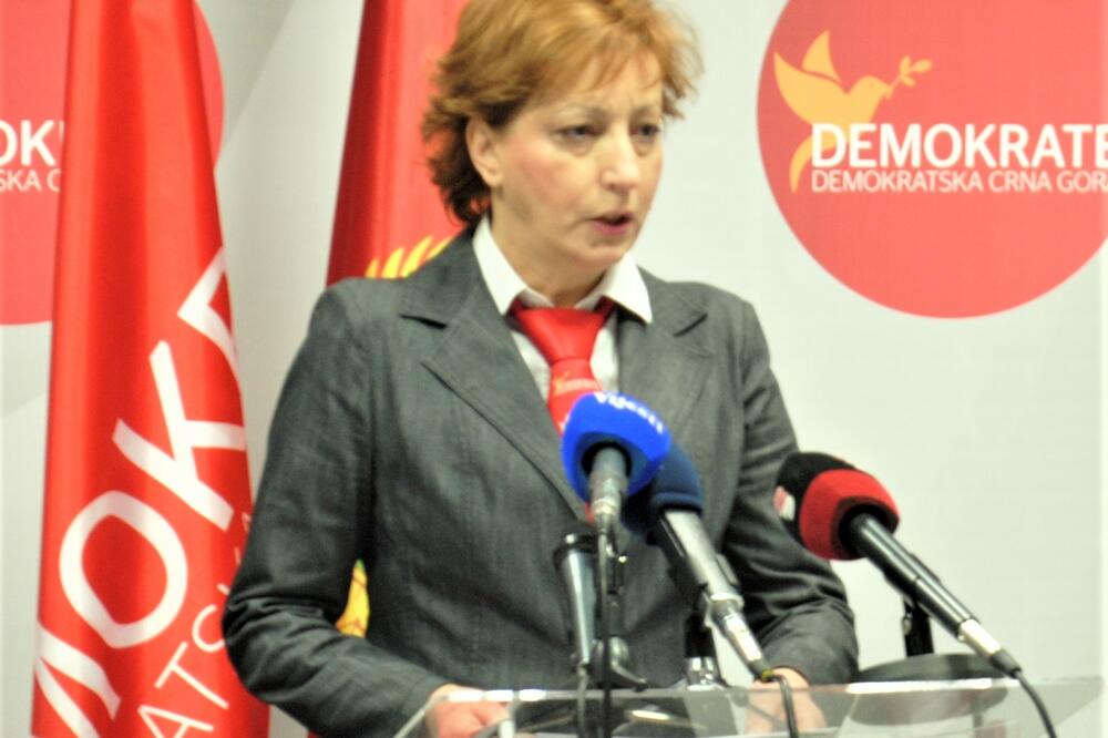 Zdenka Popović, Foto: Demokratska Crna Gora