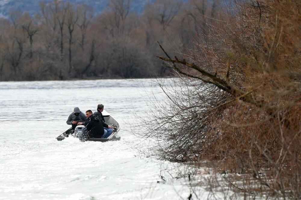 Detalj tokom jučerašnje potrage, Foto: Savo Prelević