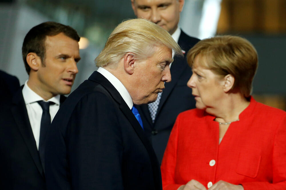 Donald Tramp, Angela Merkel, Foto: Reuters
