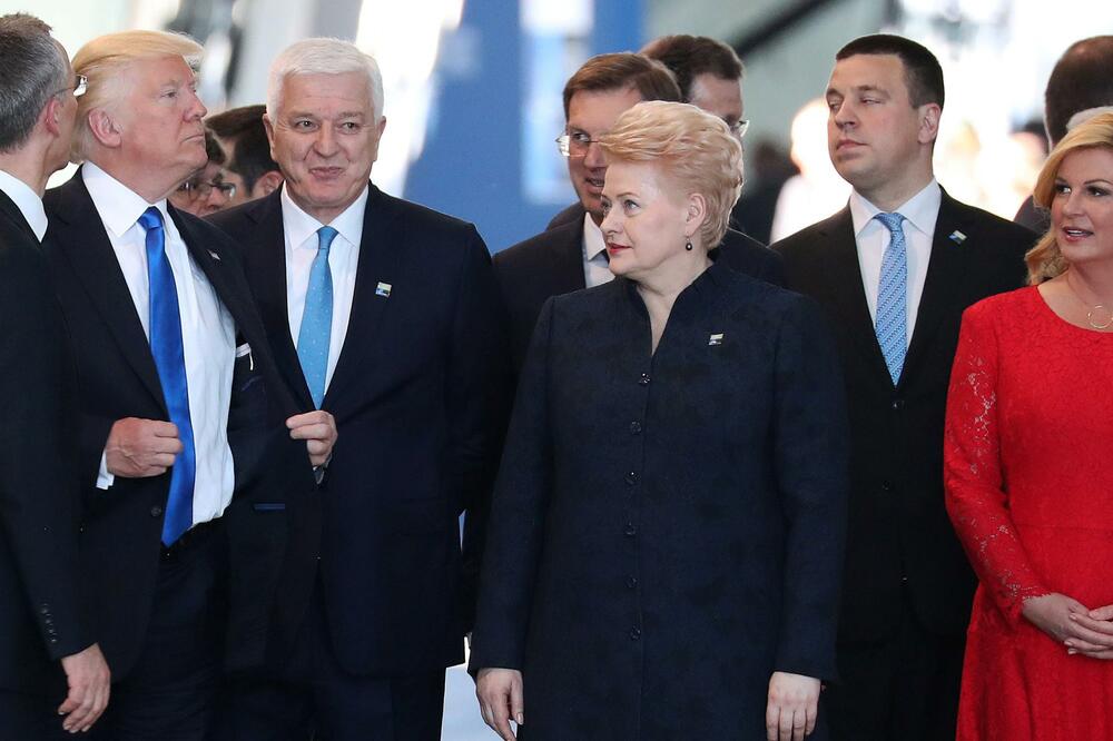 NATO lideri, Tramp i Marković, Foto: Reuters
