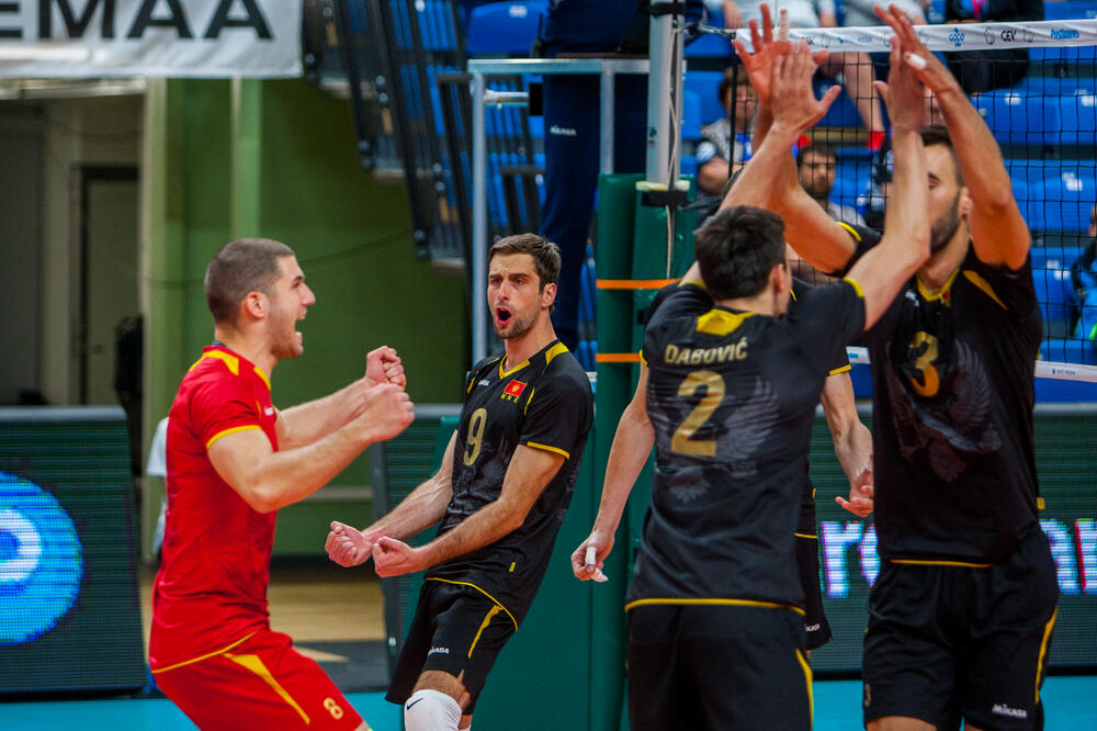 Odbojkaši Crne Gore, Marko Bojić, Foto: Cev.lu