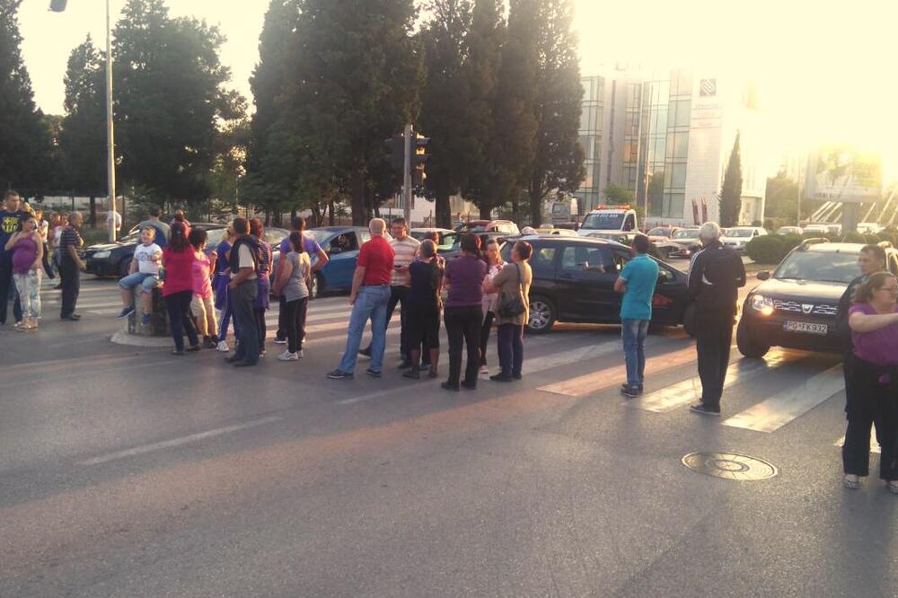park šuma zagorič blokada mosta, Foto: Borko Ždero