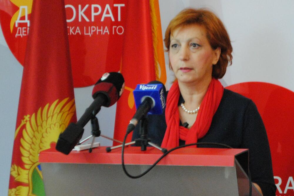 Zdenka Popović, Foto: Demokratska Crna Gora