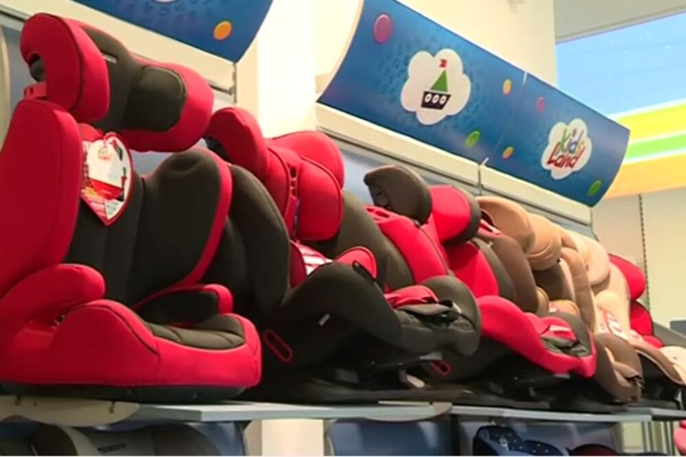 sjedišta za djecu, Foto: Screenshot (TV Vijesti)