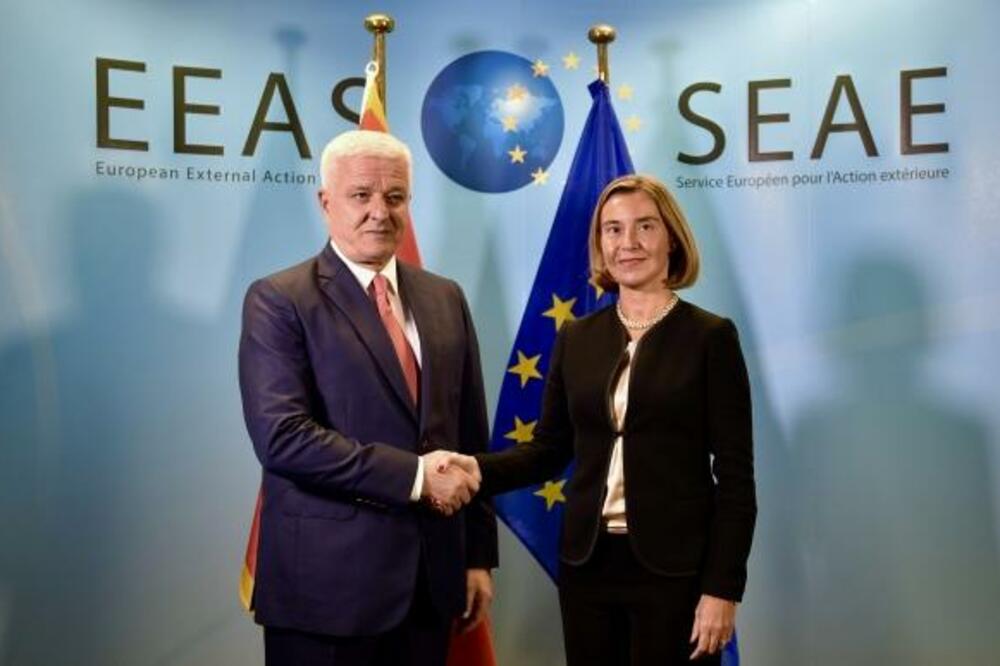 Duško Marković, Federika Mogerini, Foto: Europa.eu