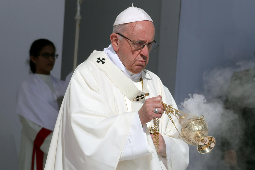 Papa Franjo u Abu Dabiju, Foto: Reuters
