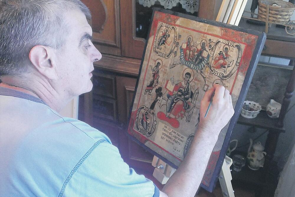 Ikona Svetog apostola Tome, Foto: Gradski muzej “Mirko Komnenović”