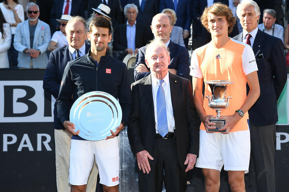 Novak Đoković i Aleksander Zverev, Foto: Atpworldtour.com