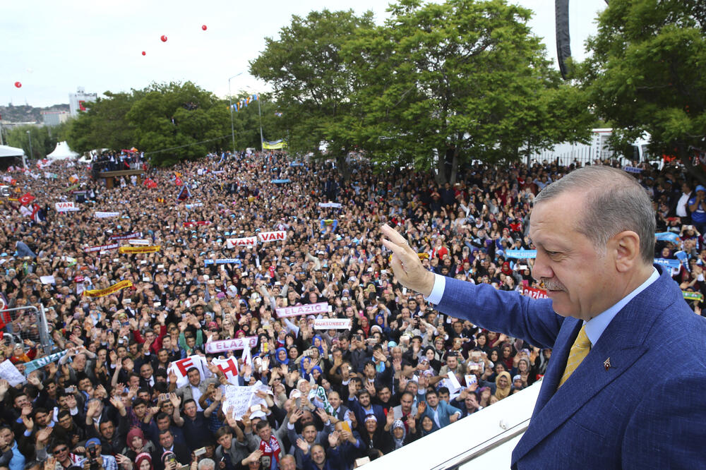 Redžep Tajip Erdogan, Foto: Beta-AP
