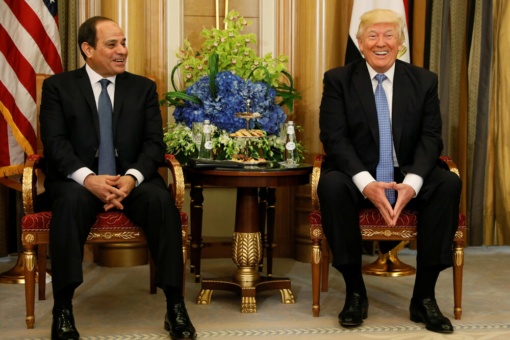 Abdel Fatah el Sisi, Donald Tramp, Foto: Reuters