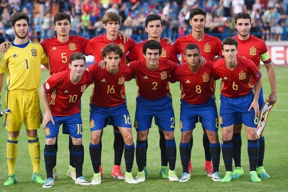 Kadetska reprezentacija Španije, Foto: Uefa