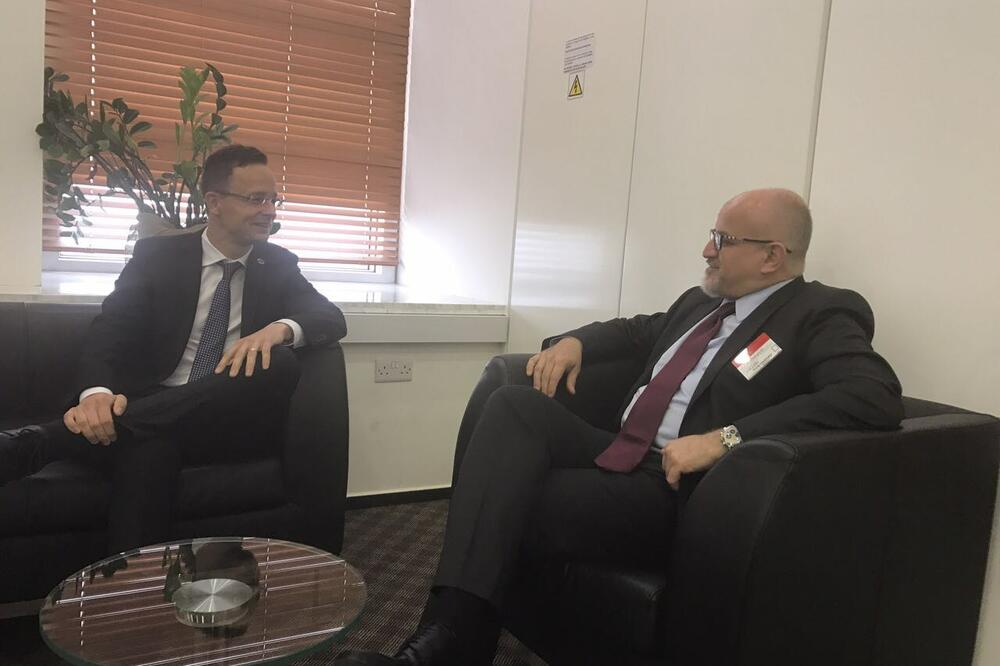 Peter Sijarto, Srđan Darmanović, Foto: Ministarstvo vanjskih poslova